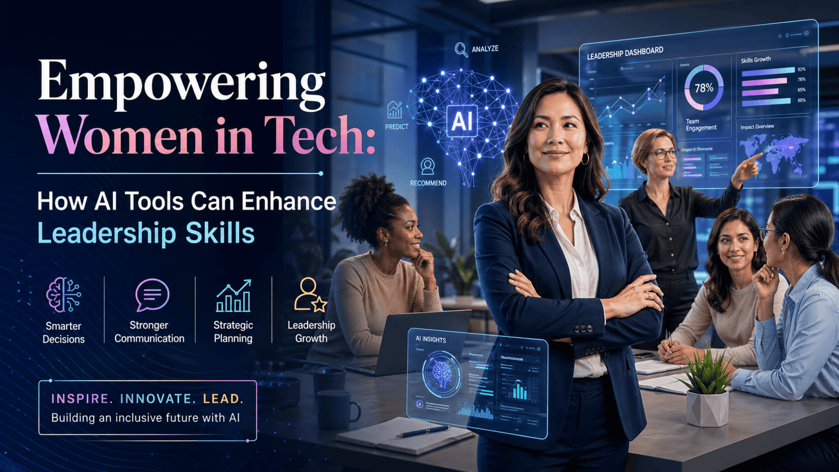 AI empowering women in tech
